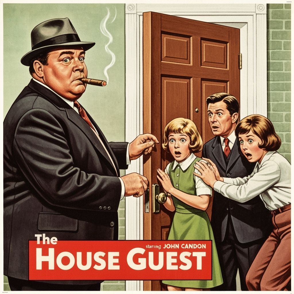 Vintage Movie Poster: The House Guest