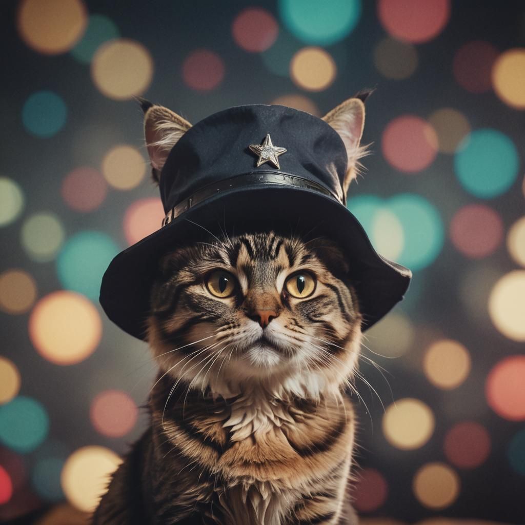 Lucy the Cat with Hat