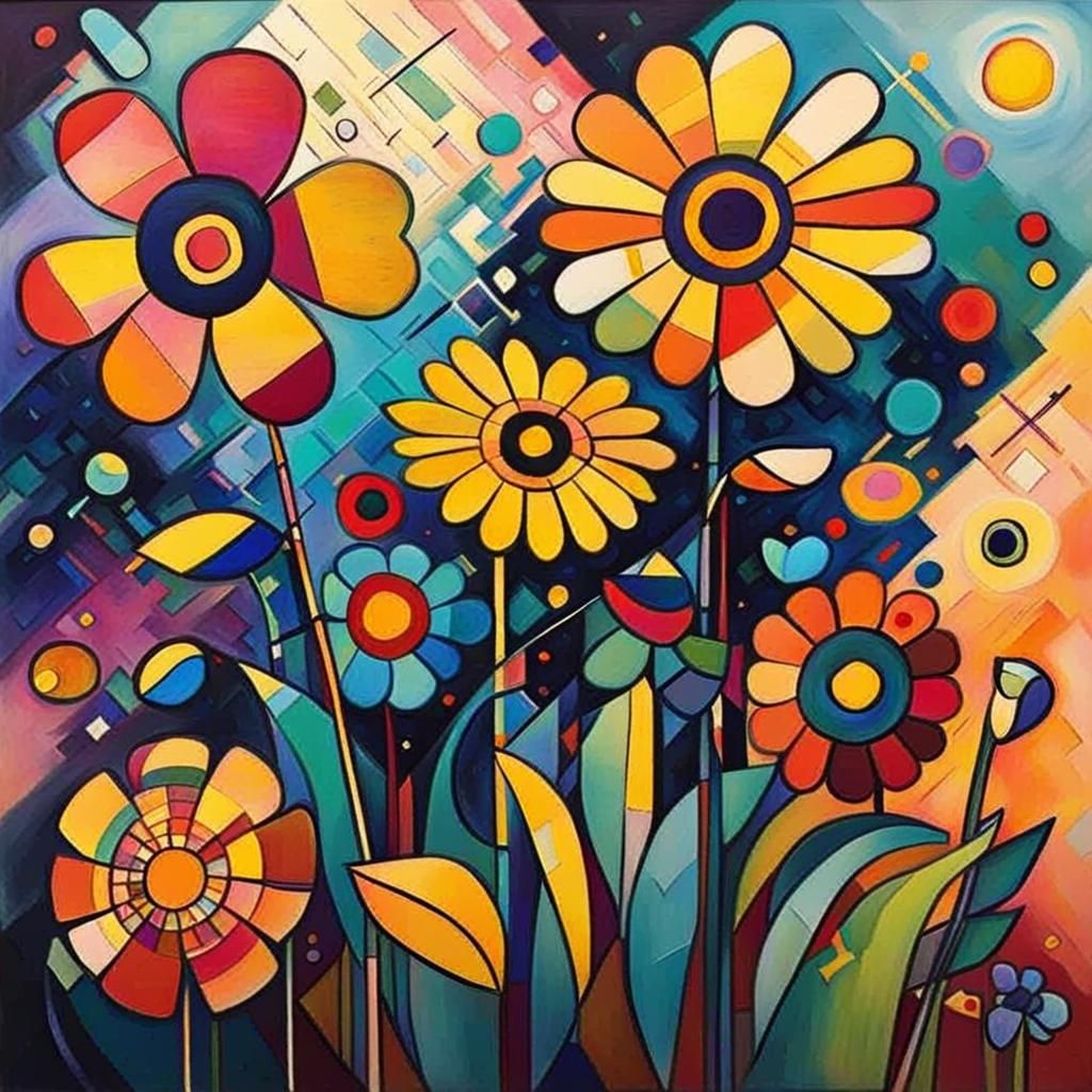 "flowers" Kandinsky Alex Hirsch