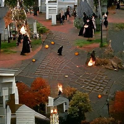 Halloween Celebration in Salem