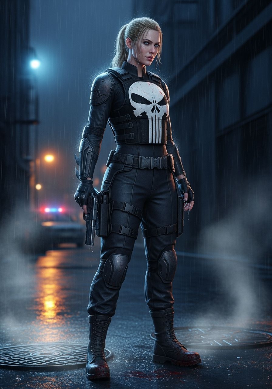 Lynn Michaels aka Lady Punisher