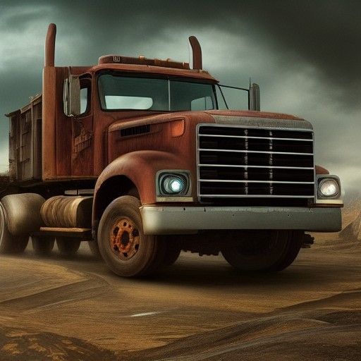 Epic Cinematic Truck: Digital Matte Painting