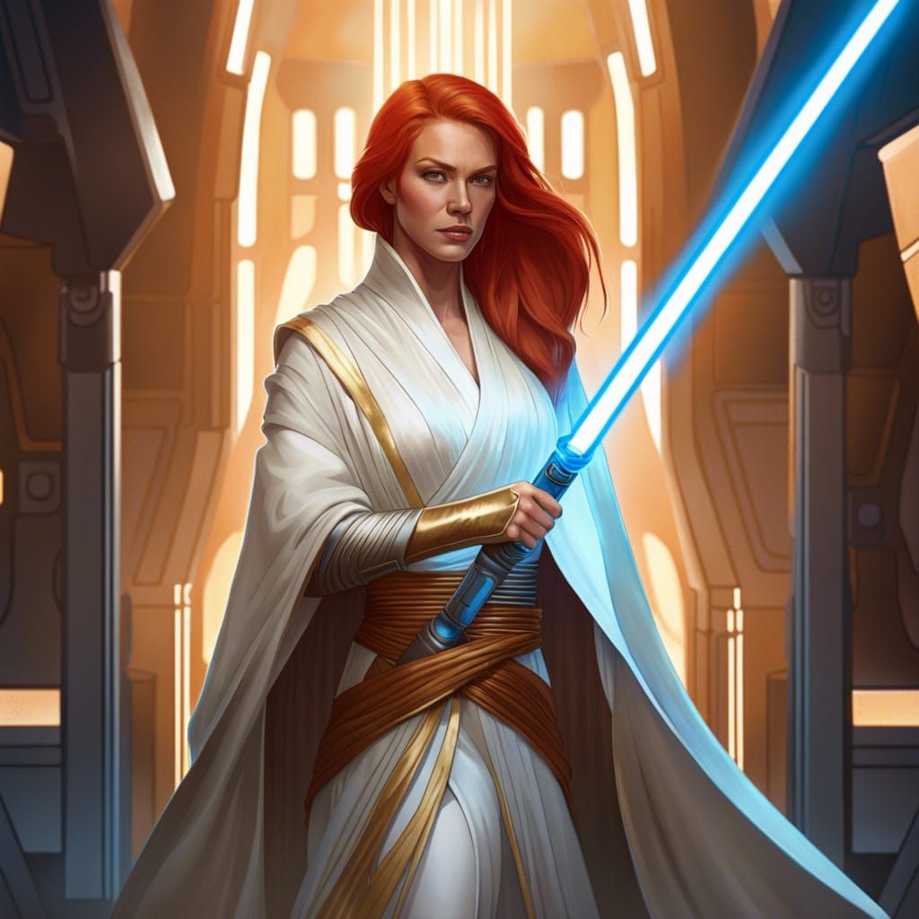 Lightsaber at the Ready