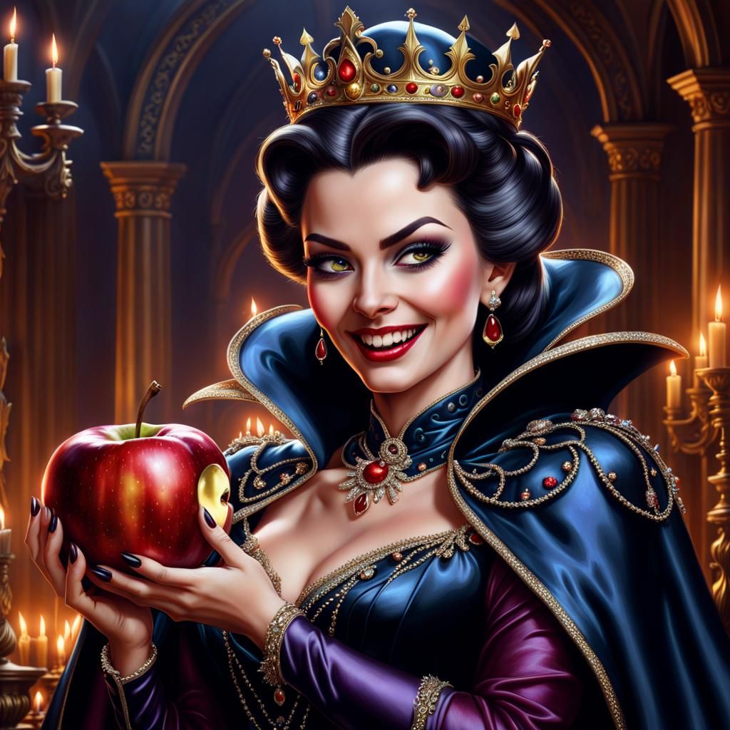 Evil queen Grimhilde