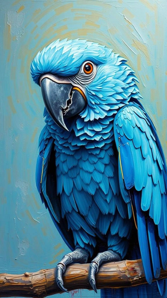 Blue Parrot.