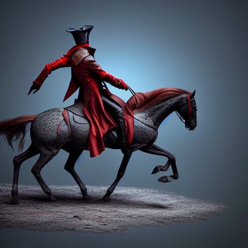 Headless Horseman of Sleepy Hollow: Baroque Concept Art