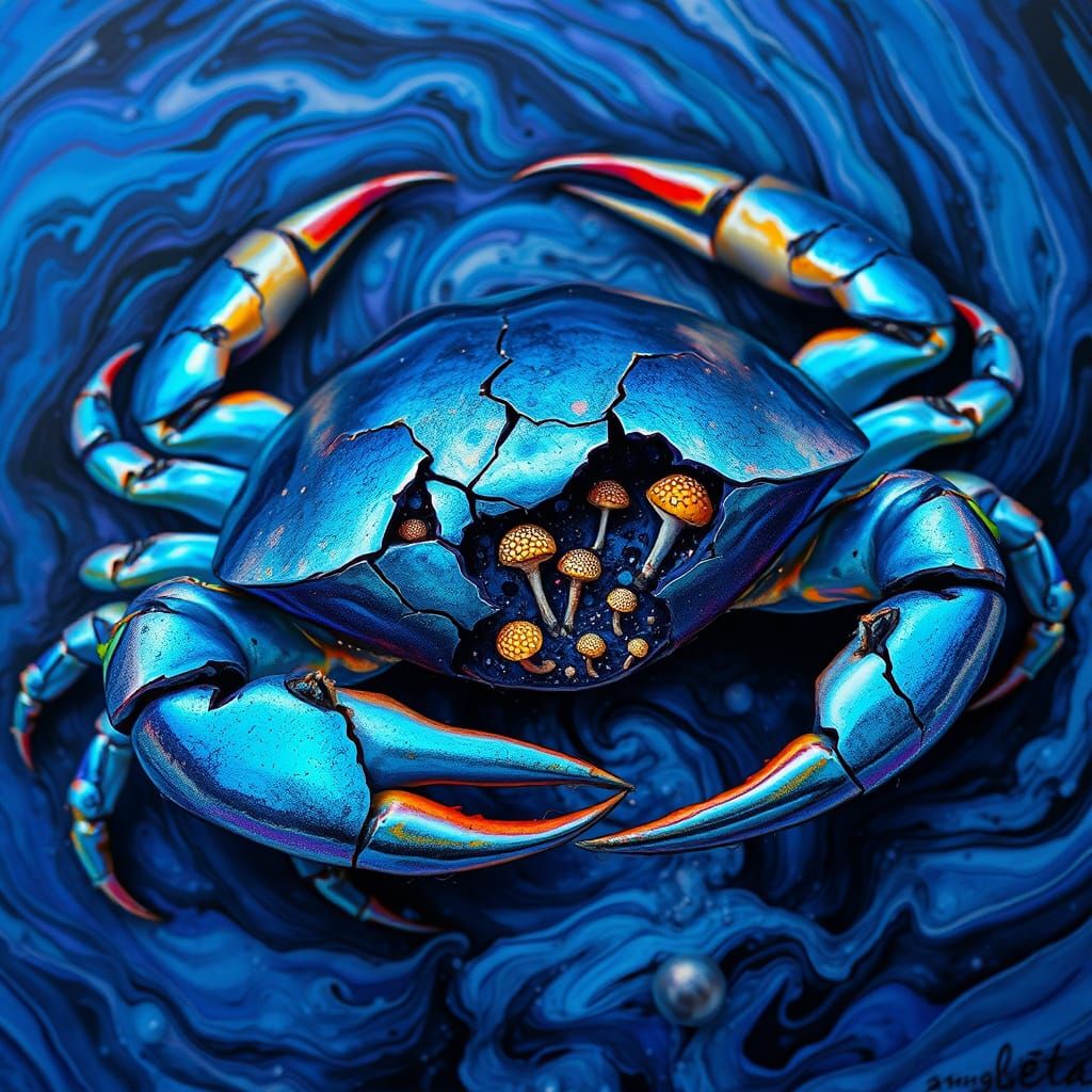 Blue Crab Mystical
