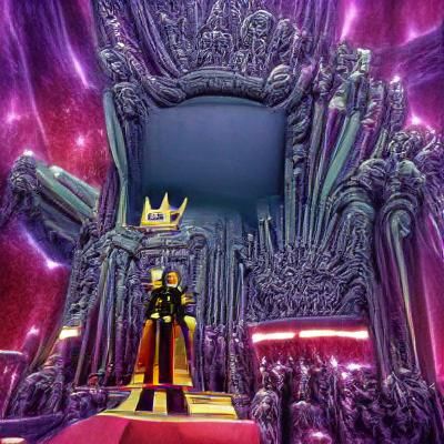 Megalomanistic King's Grand Throne Room