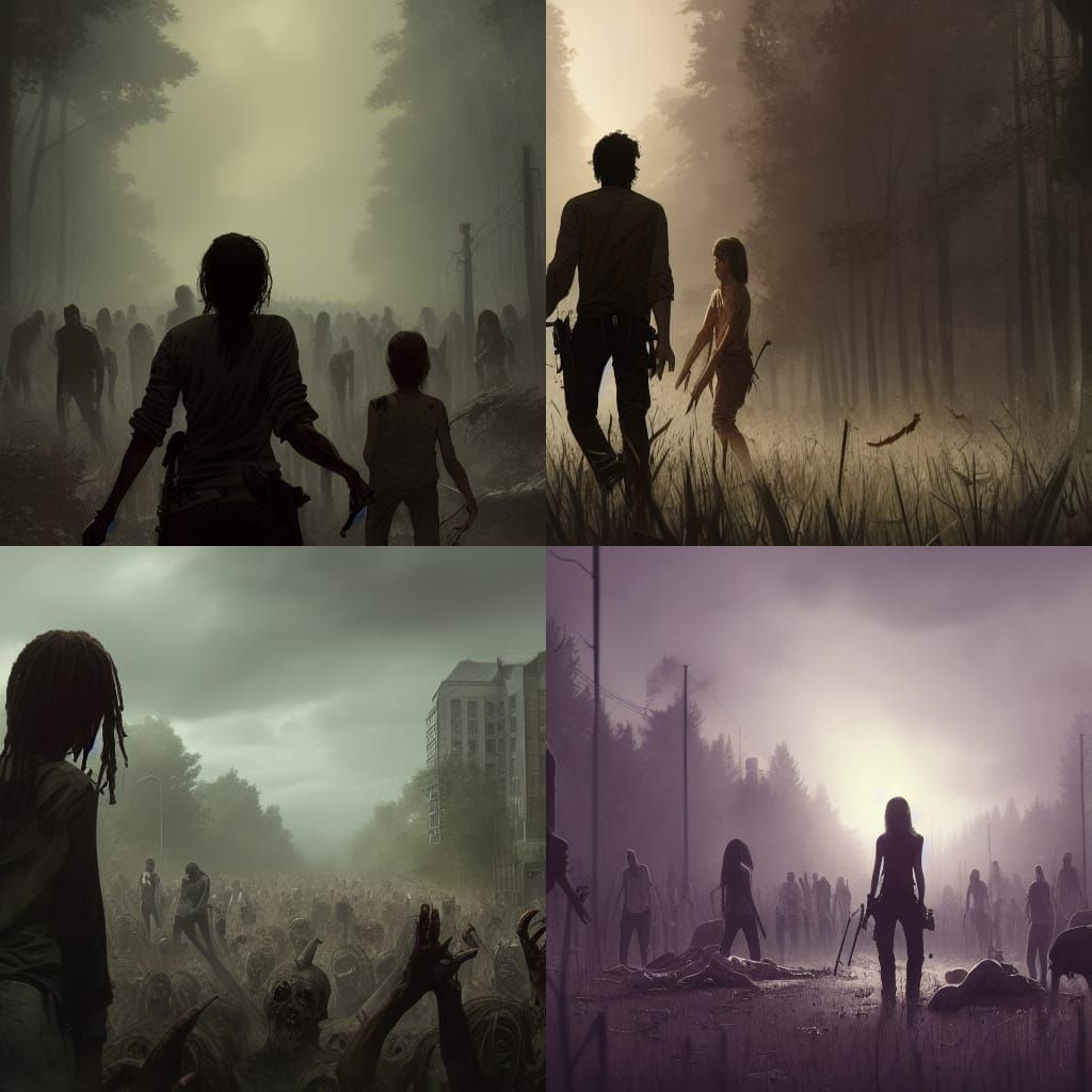 The Walking Dead: Dark Fantasy Concept Art