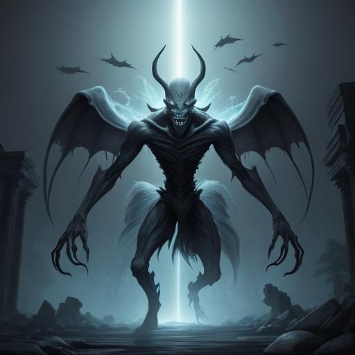 Ethereal Filcher: Ghostly Pokemon Creature in Dark Fantasy