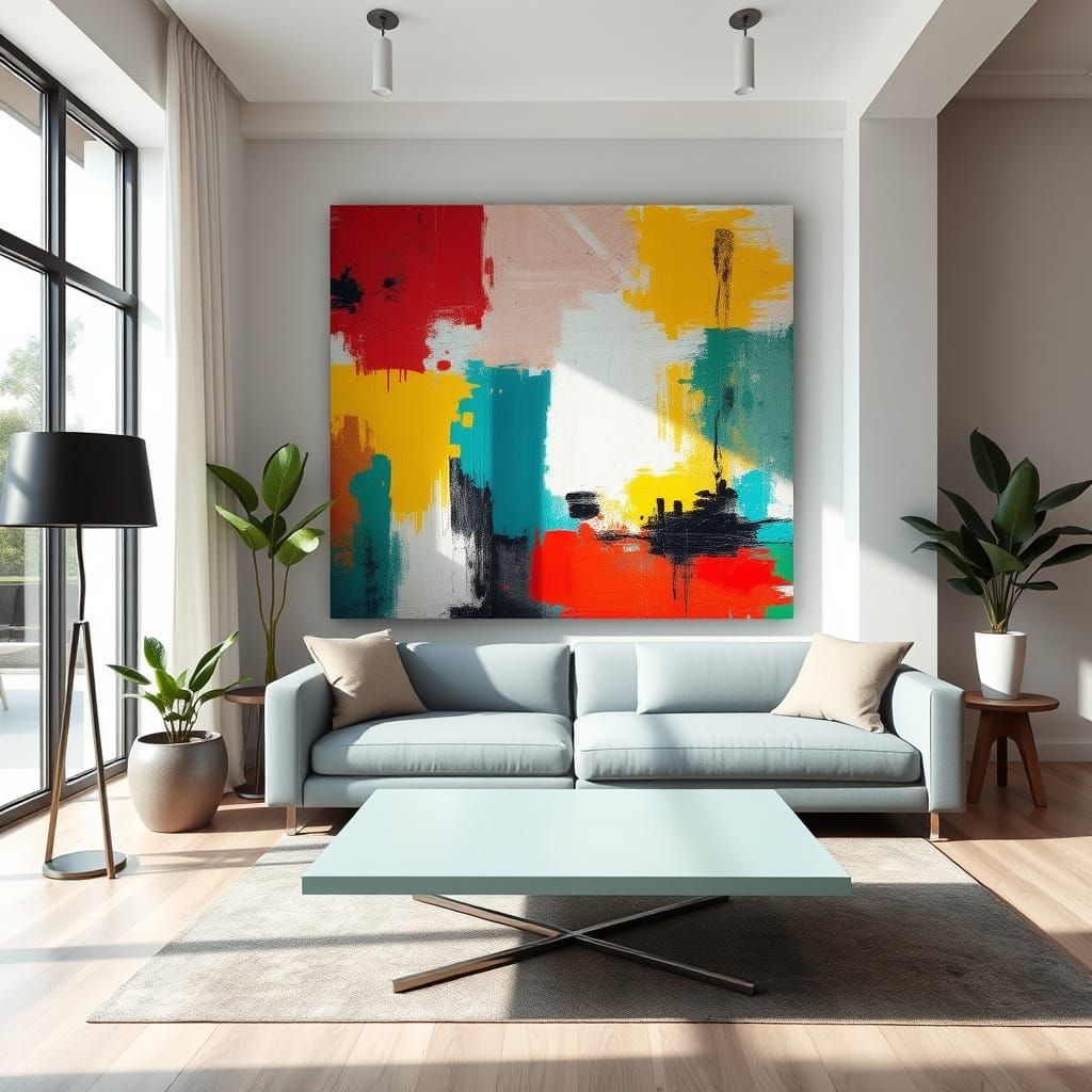 🎨 Eclat de Couleurs et Minimalisme 🎨