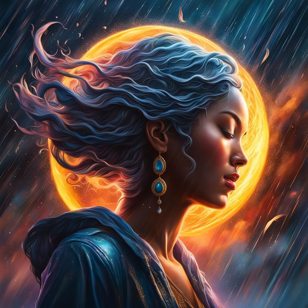Surreal Weather Fusion in Hyperrealistic Splash Art