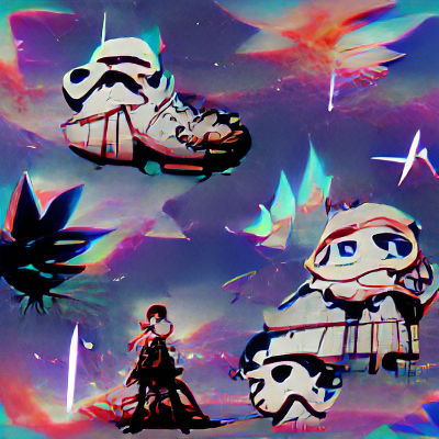 AI Generated Image From Empty Prompt