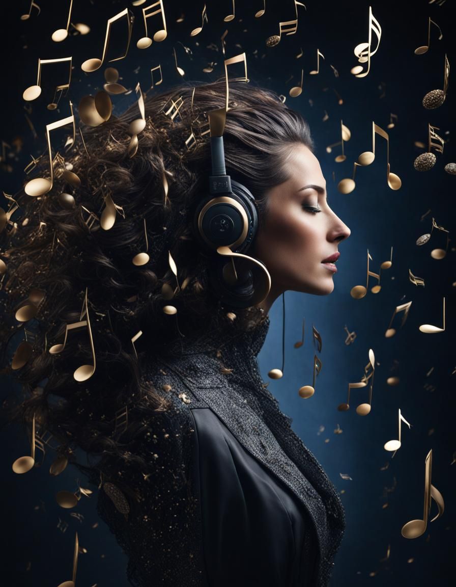 Musical Portrait: Scientific and Cinematic CGI Visuals