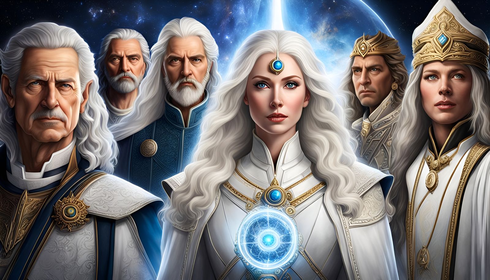 Six Members of the "Pleiadean High Council of Light"