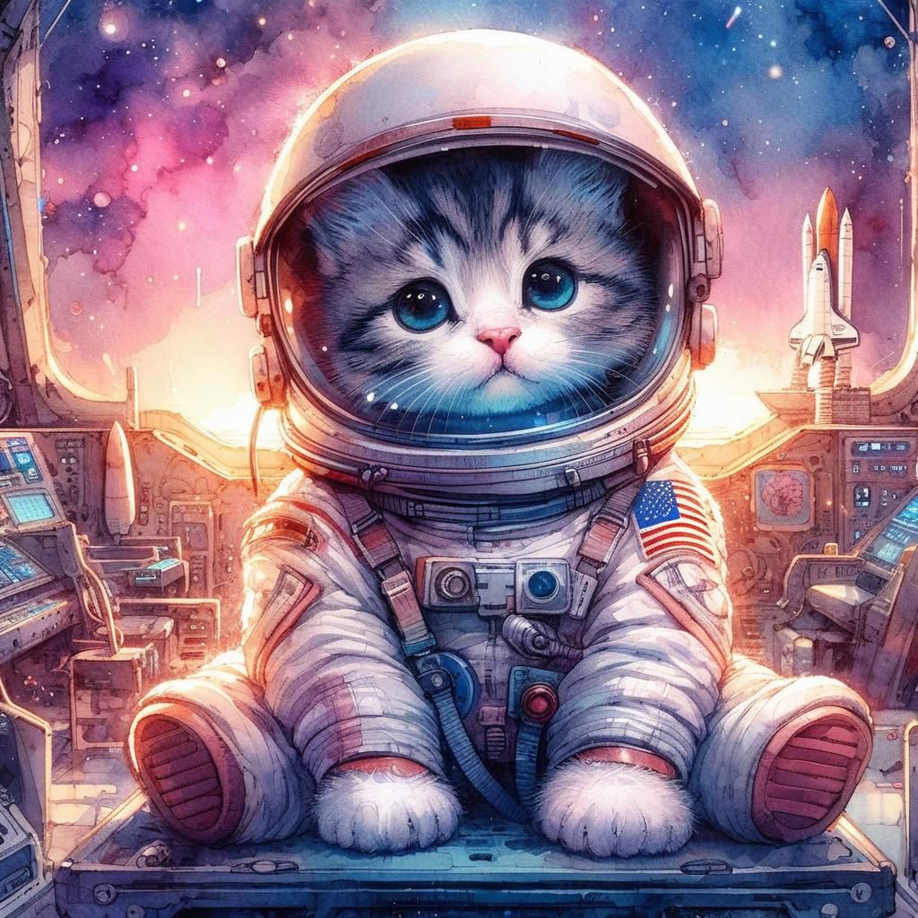 Exban Kittie in space