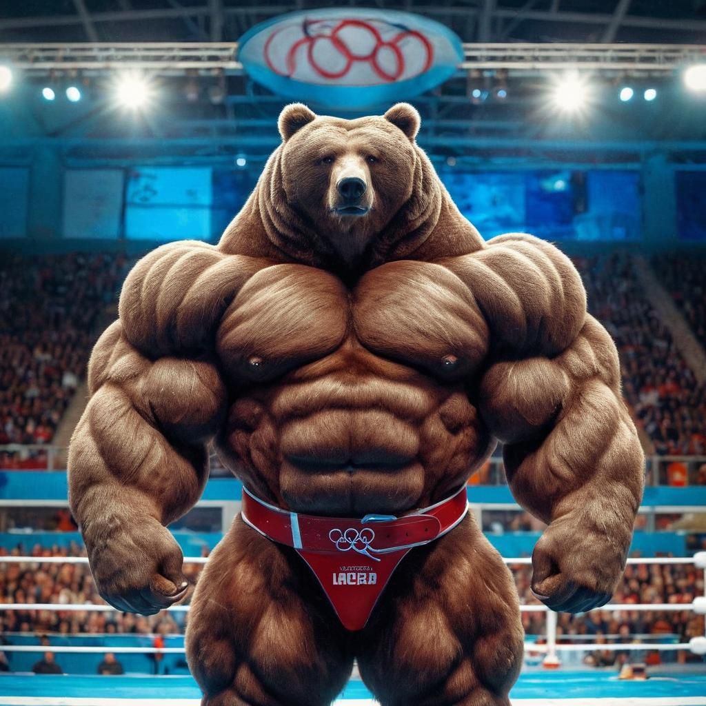 Kodiak Bear Olympian in National Championship Photo