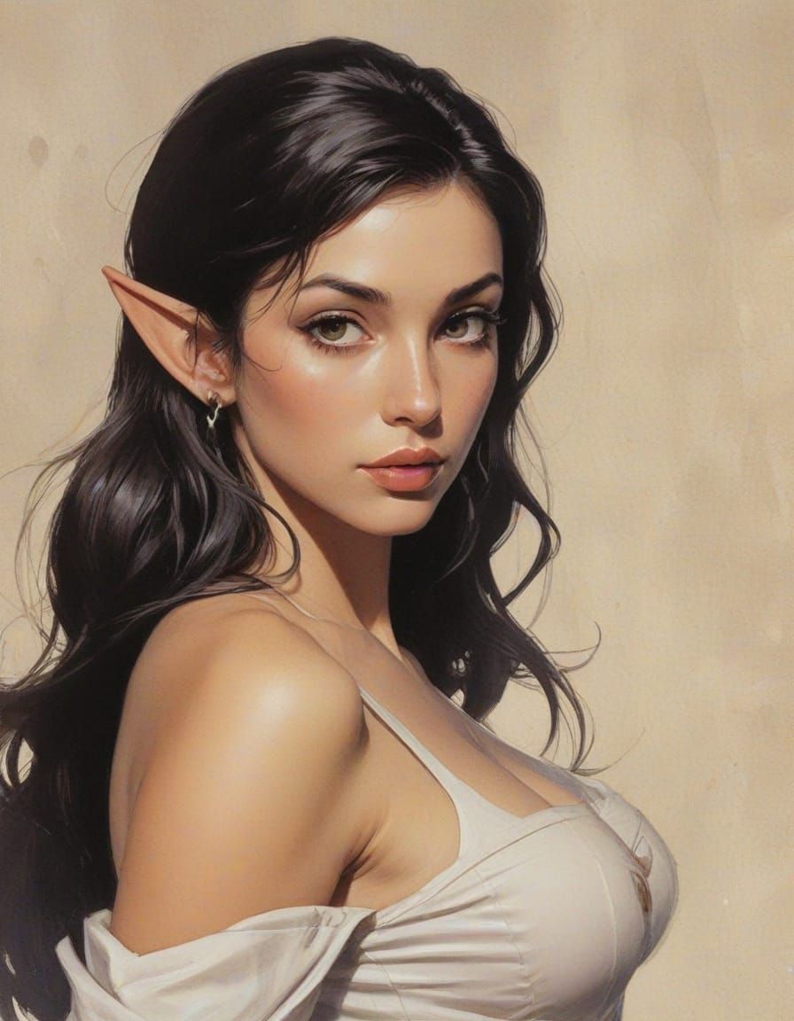 Latin American Fantasy Pin-up Girl by Sienkiewicz, Murphy & ...