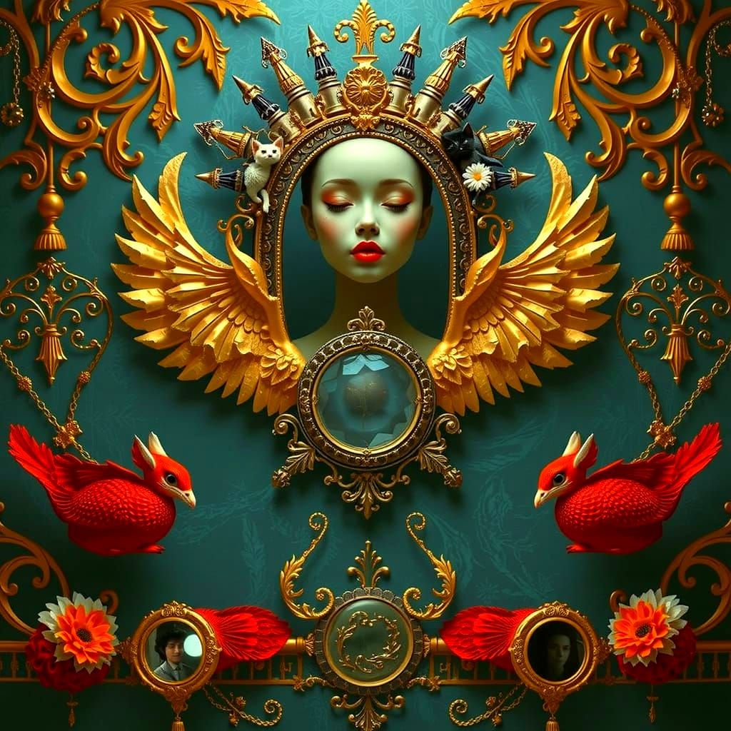 Alice in Wonderland Through the Looking Glass: Hyperrealism