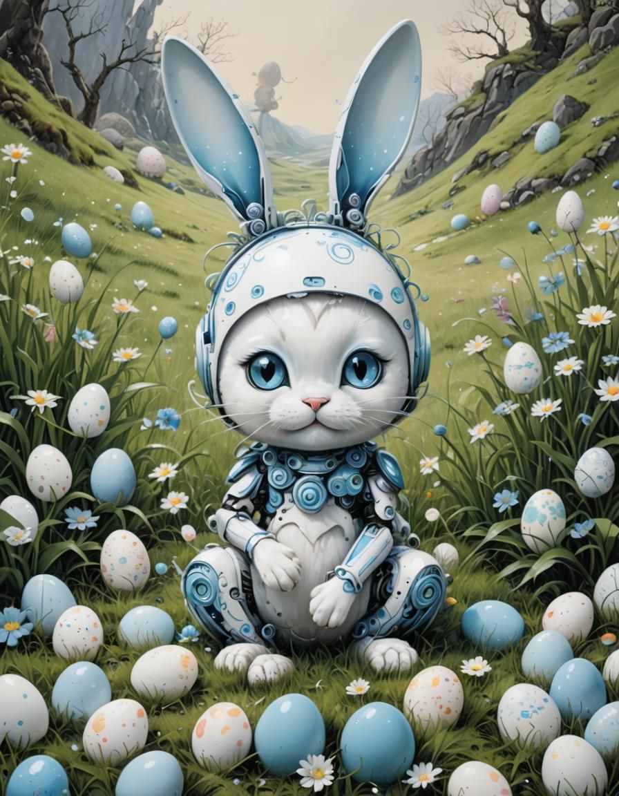 Robo Easter Bunny
