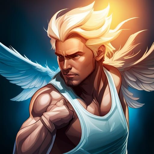 Angel, from the X-Men