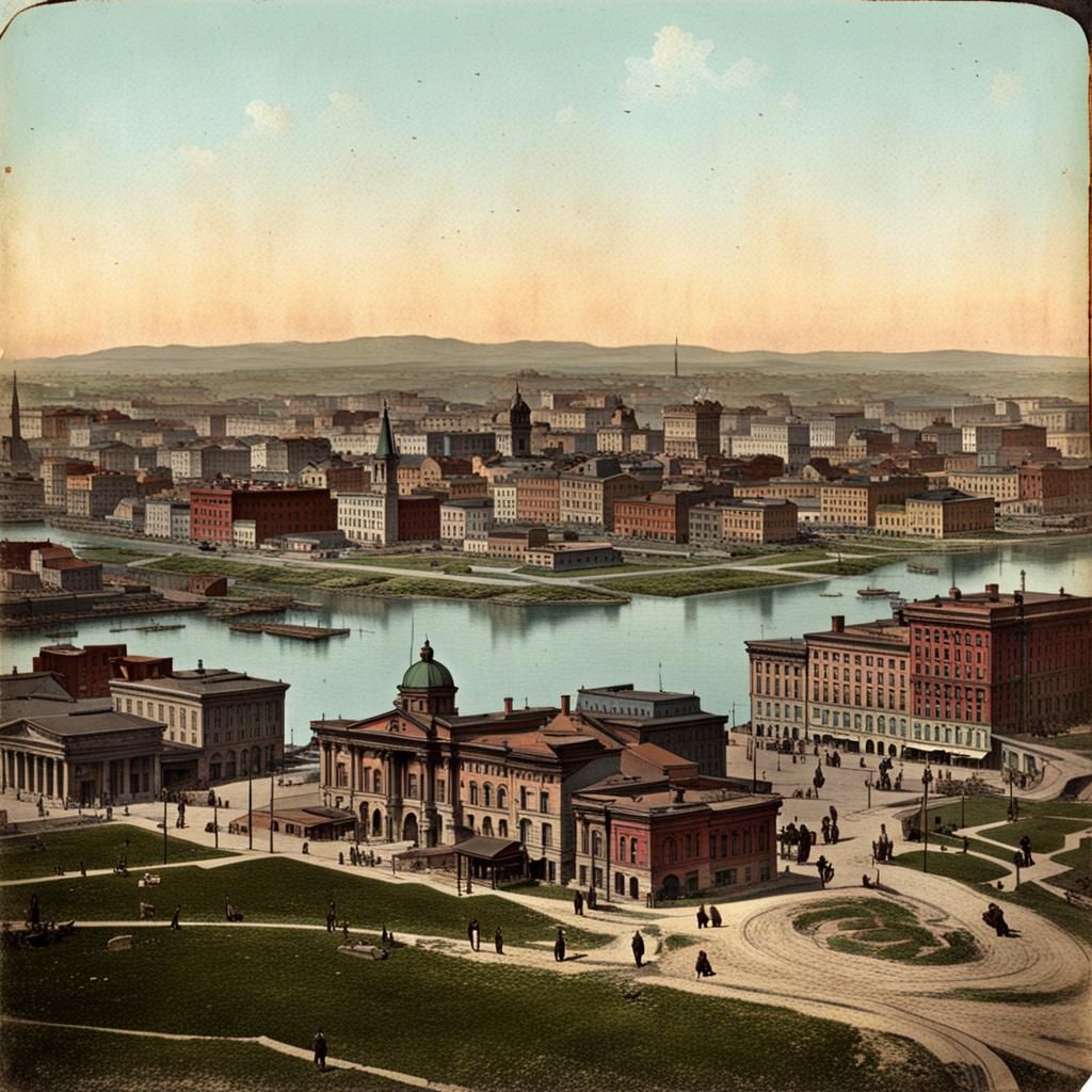 Syracuse: A Color Photo from 1884