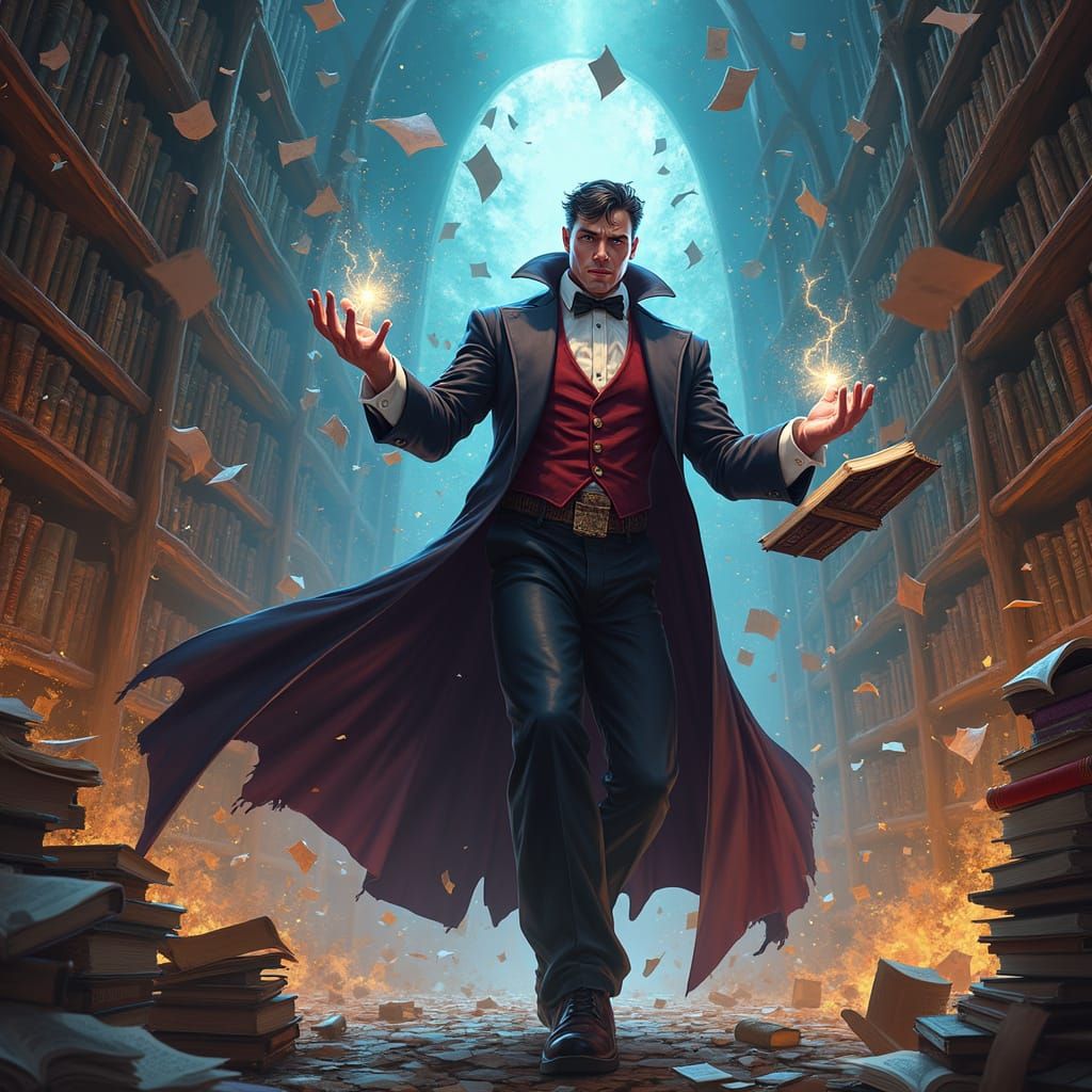 supervillain controls reality by alterin' the context