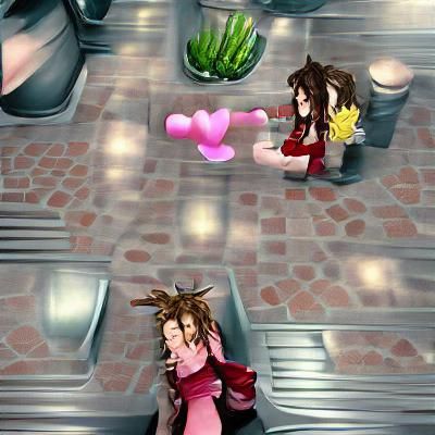 Playful Flirting Gesture