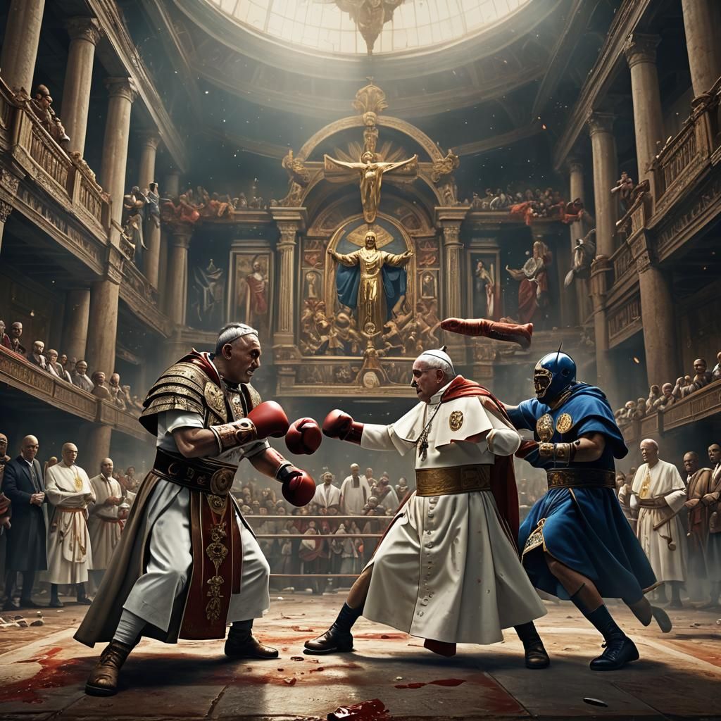 Pope Francis vs John Paul II Boxing Match