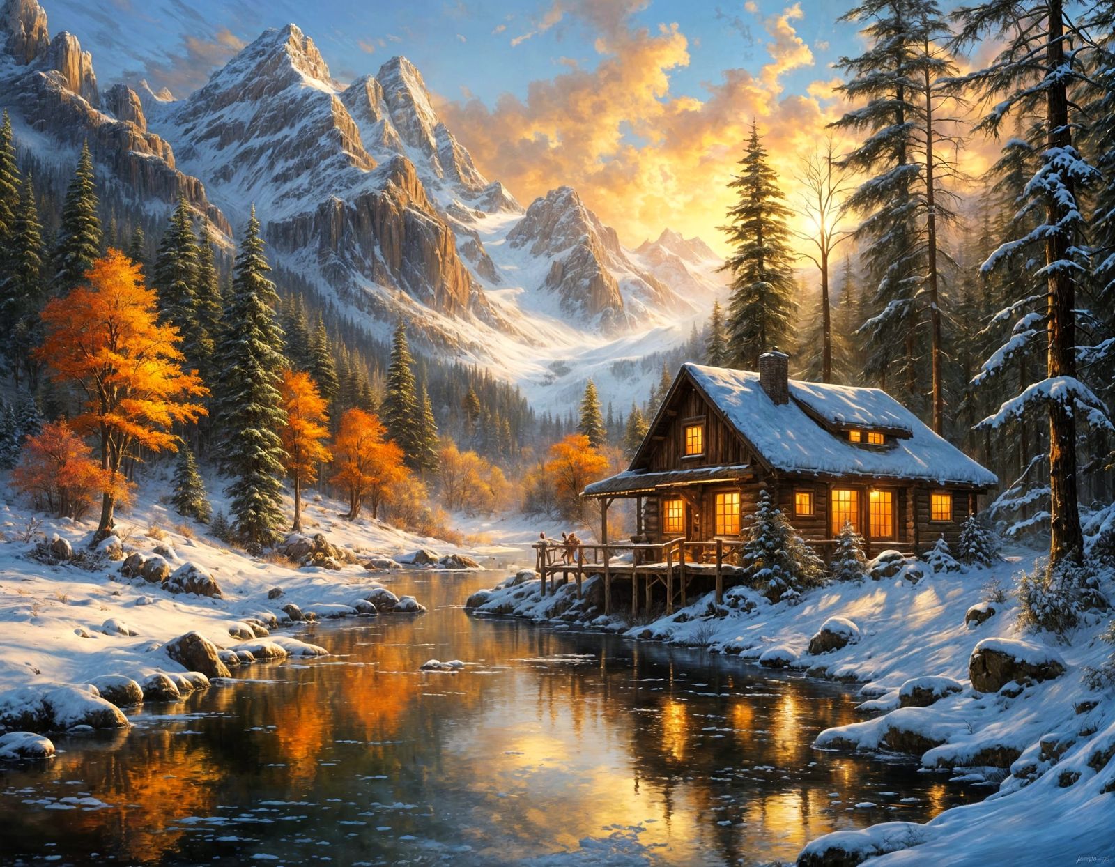 Silence at the peak of dawn