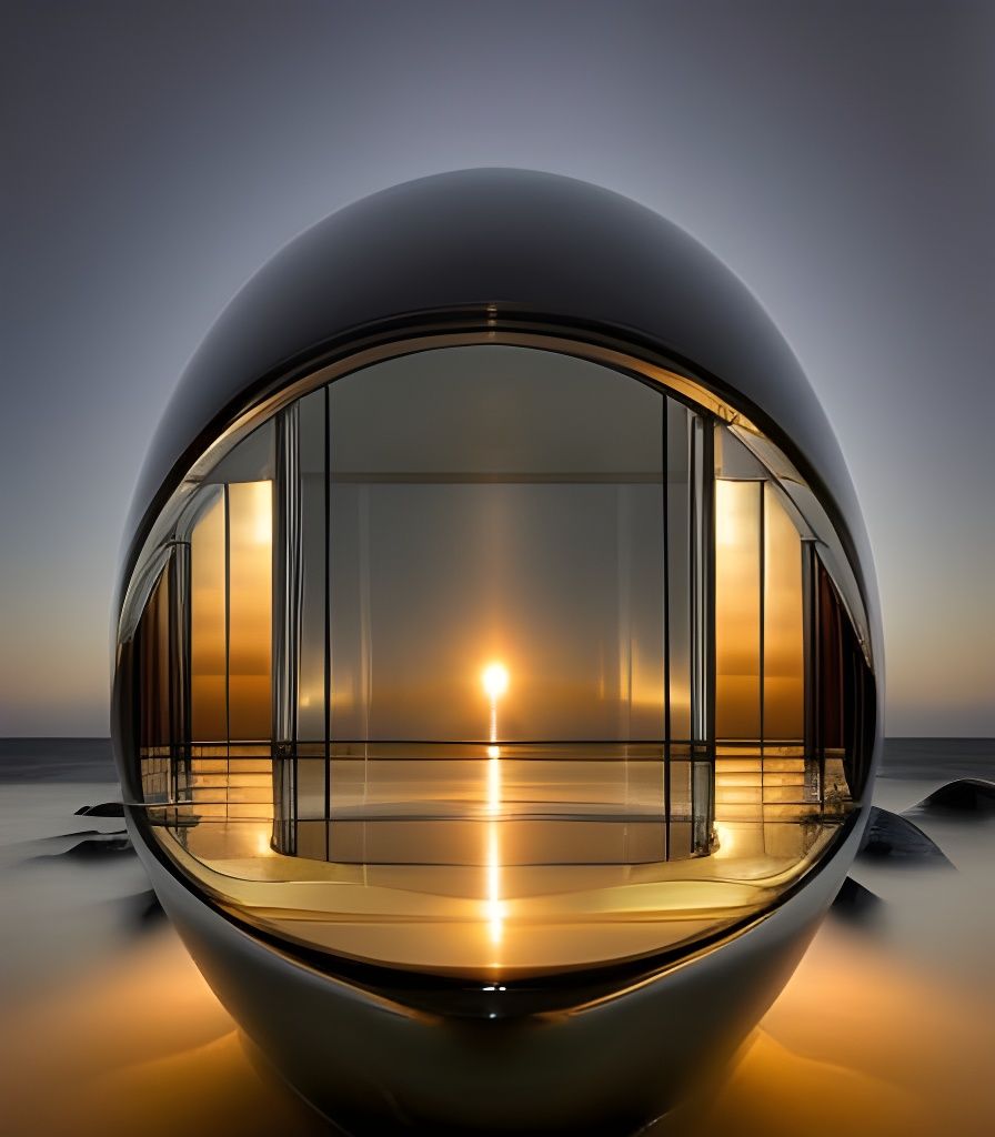 Thriving Submarine City in Steamnouveau Style