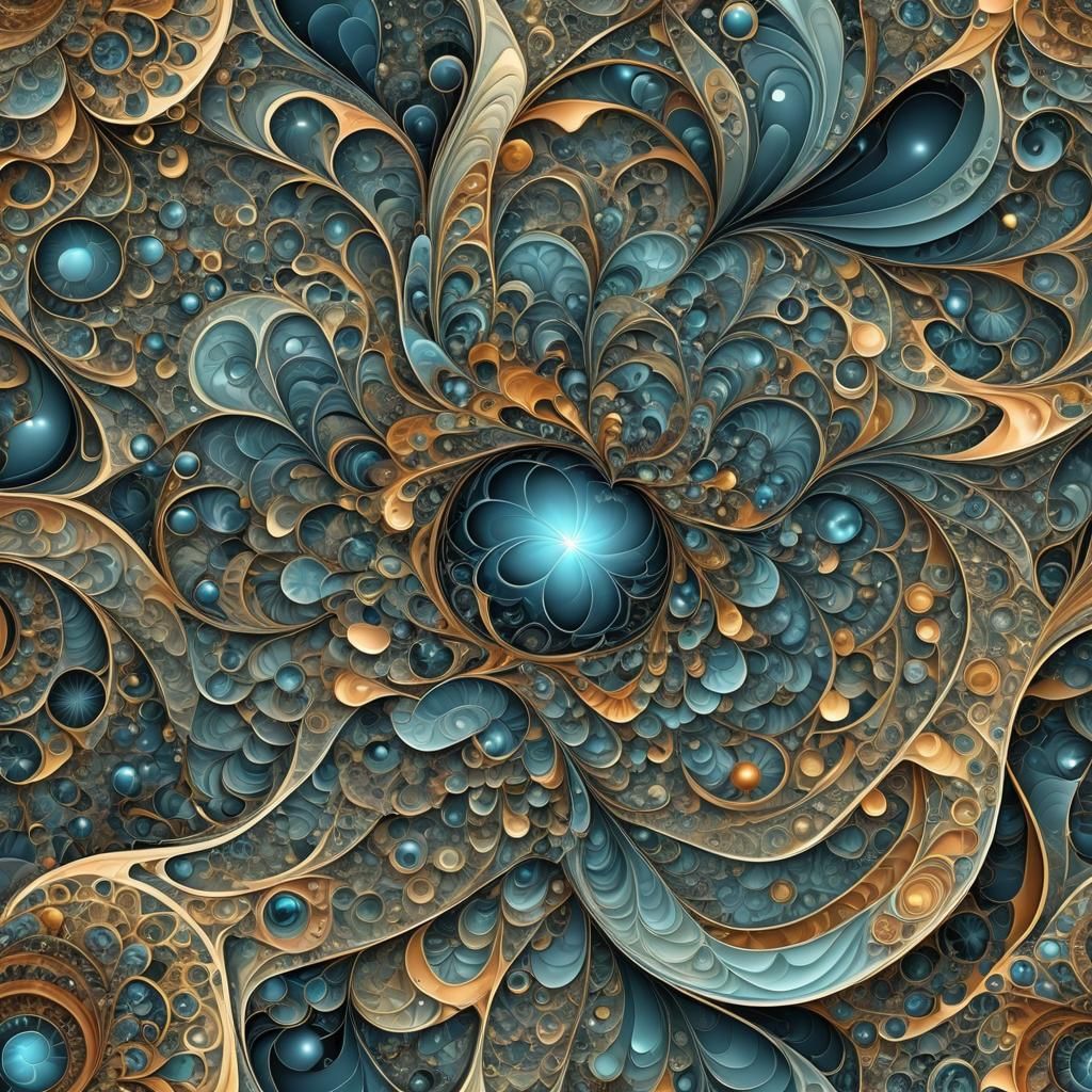Detailed Cosmic Beauty with Crystal Elements