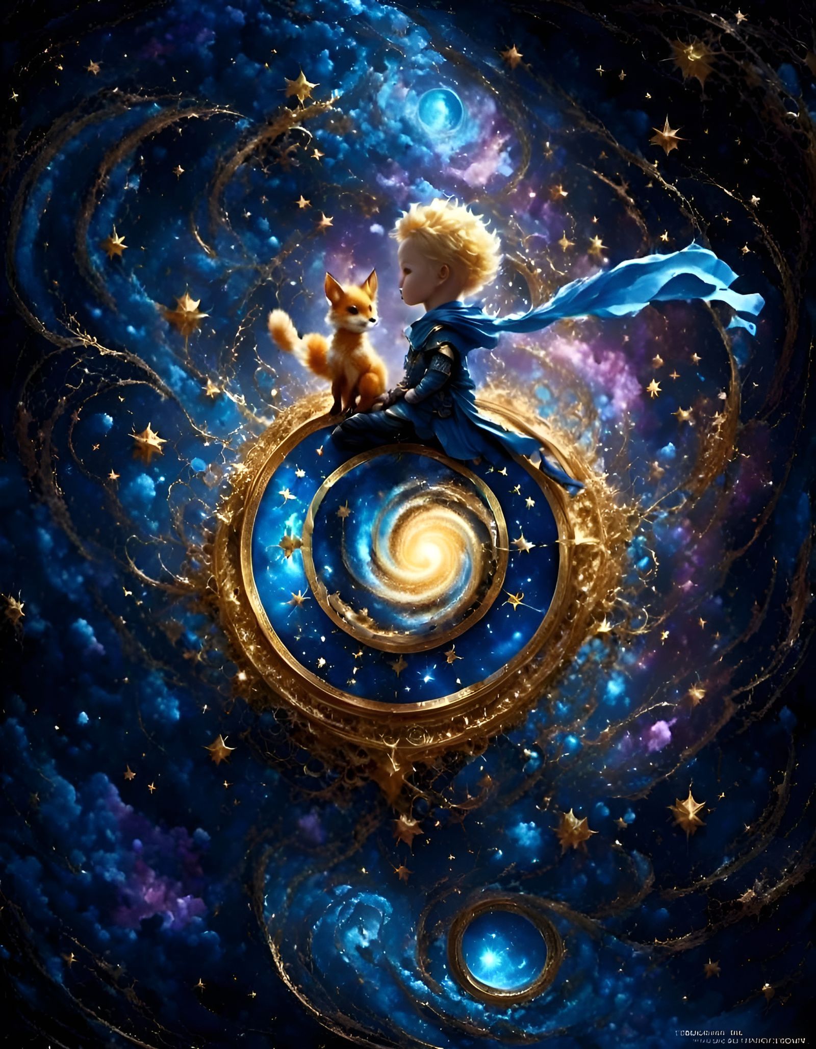 Hyperrealistic Portrait of the Little Prince