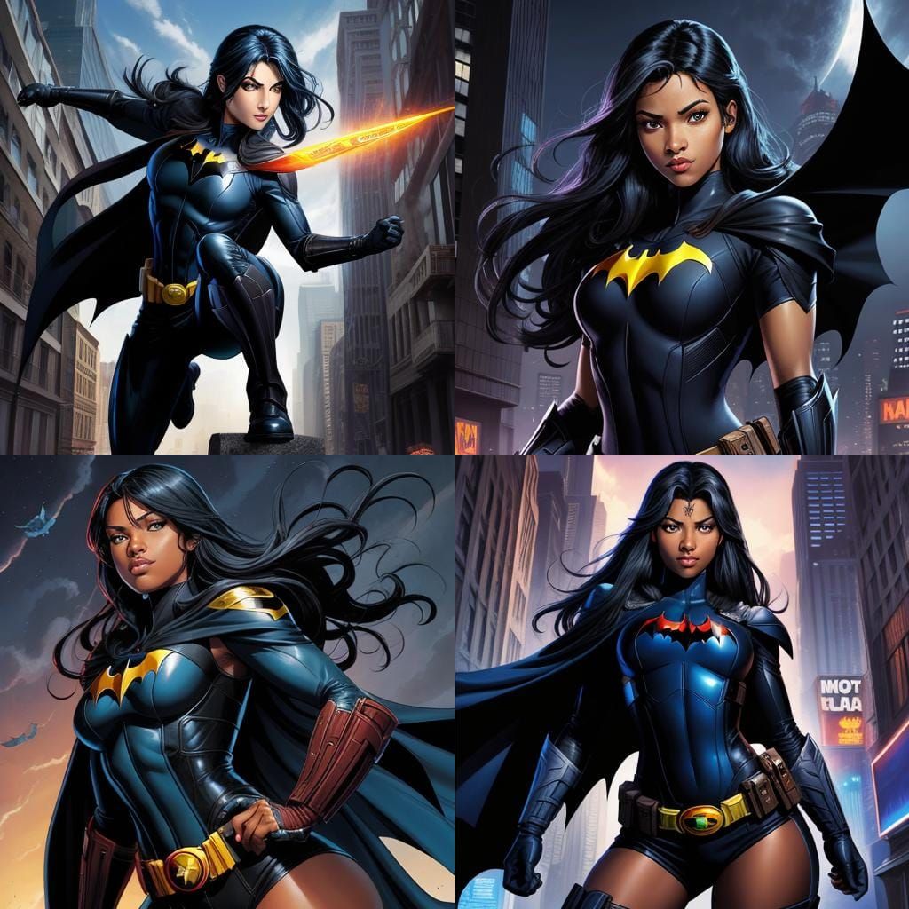 New Robin: Batman's Dark-Skinned Protege, Comic Book Art