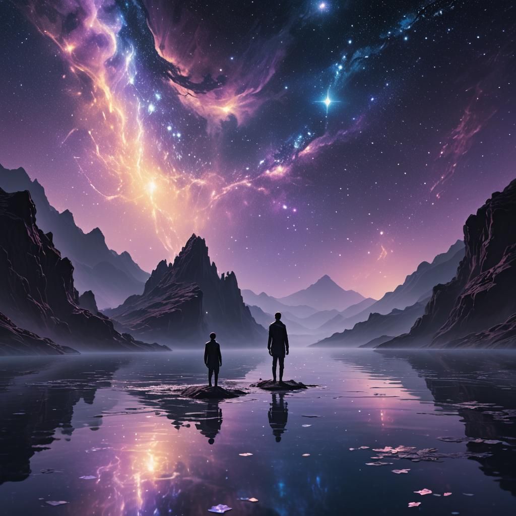 Abyss Soul Reflection: Fantasy Concept Art