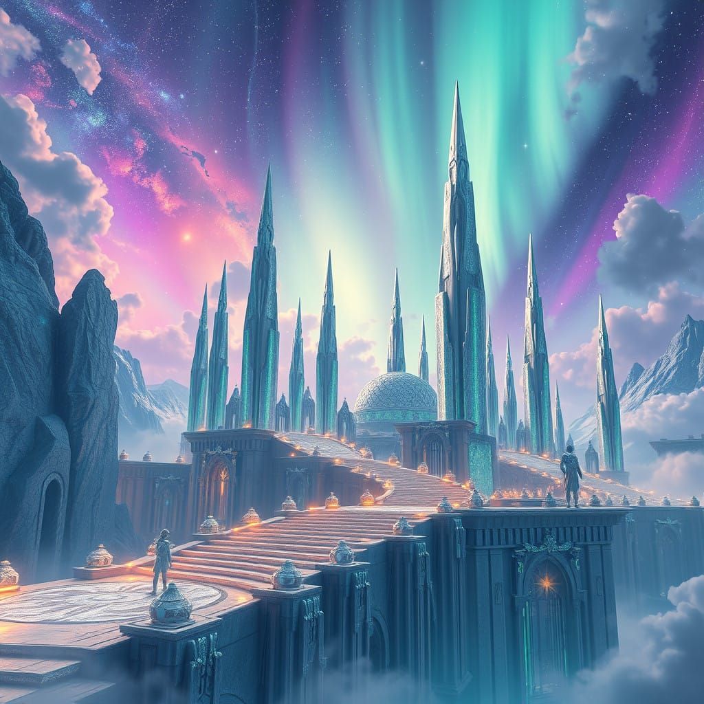 Ethereal Realm of Coeus in Celestial Architecture