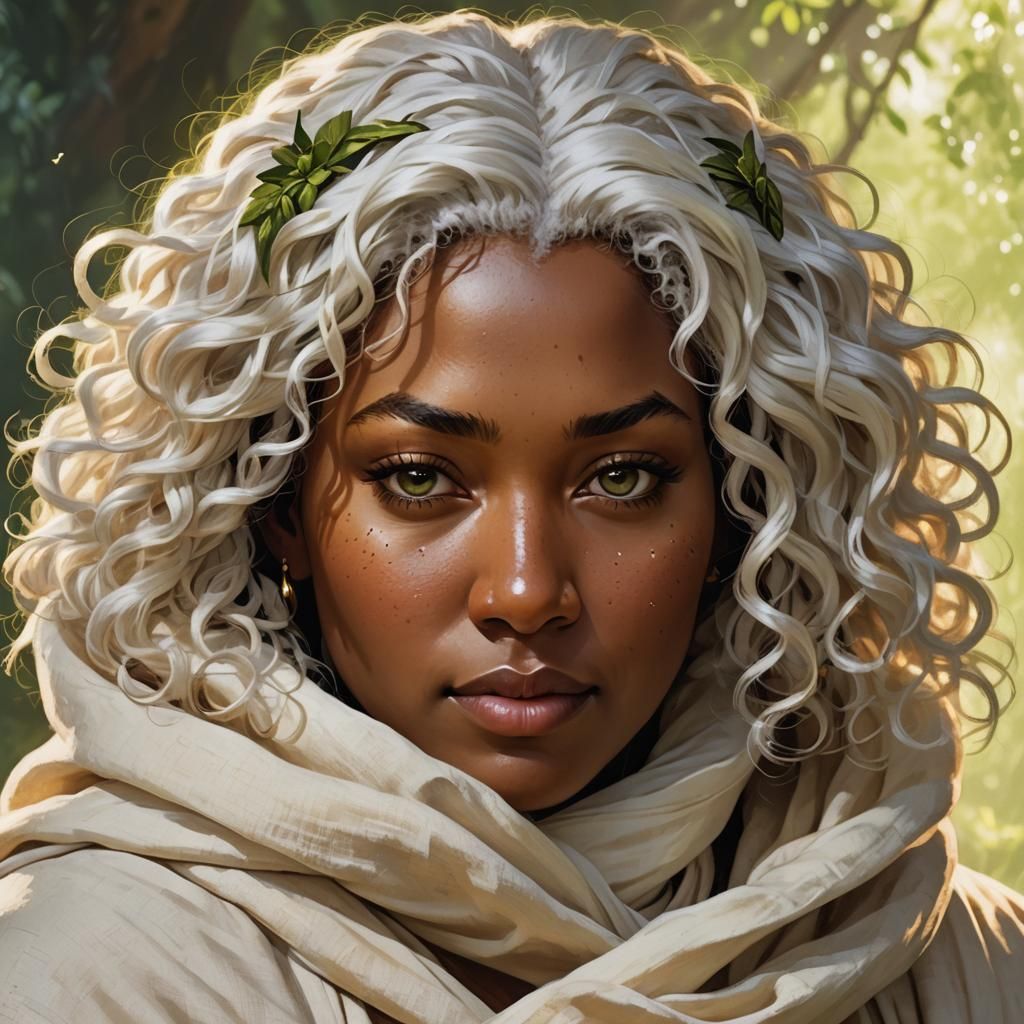 Plus-Sized Jedi in High-Fantasy Matte Painting