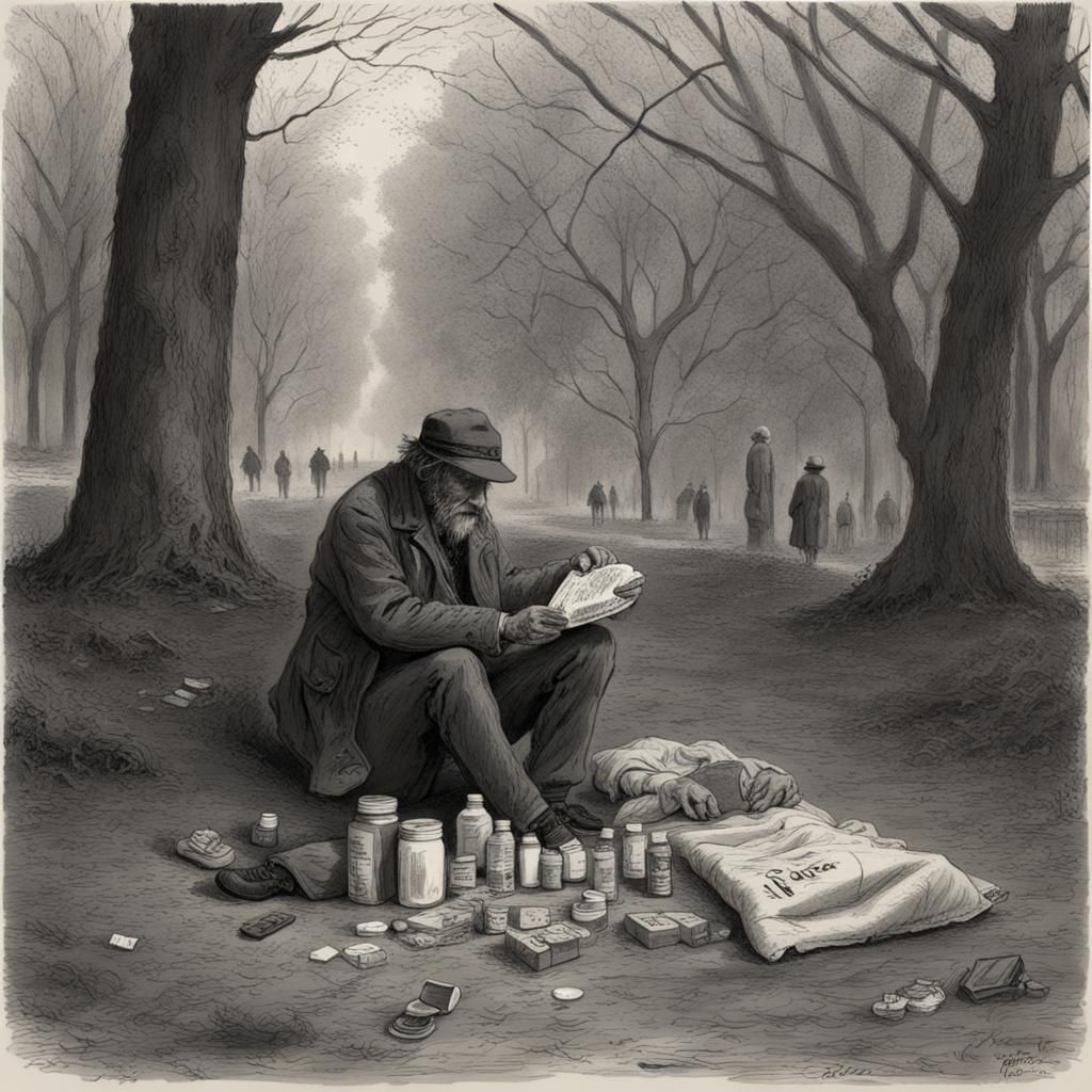 Disturbing Central Park Scene: Homelessness and Addiction