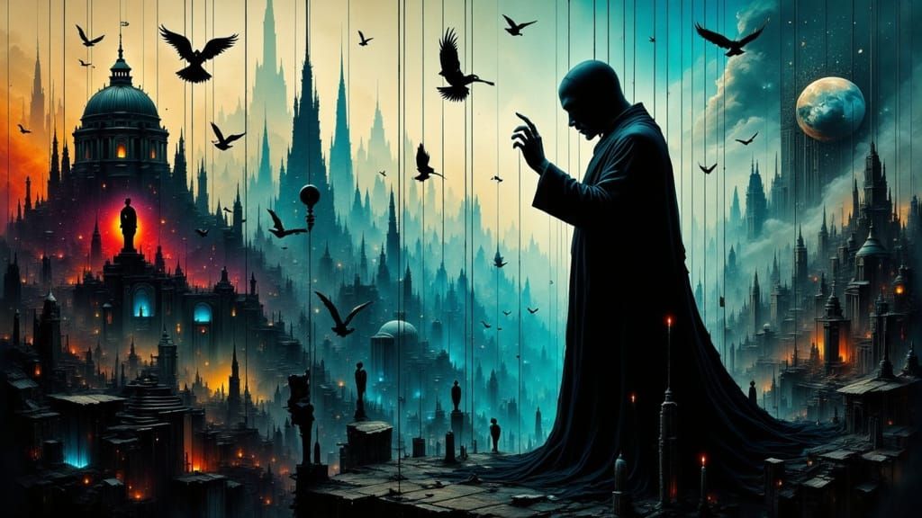 Shadowy Puppeteer's Liberation From Global Symbols