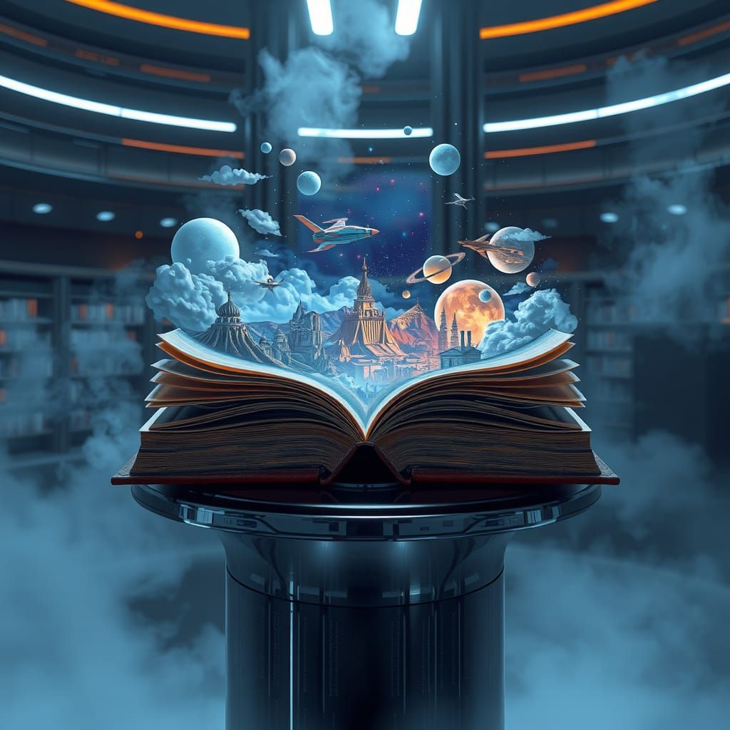 Holographic World Emerges from Ancient Book