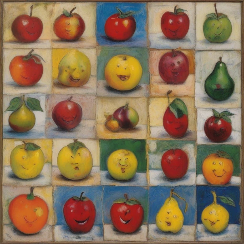 Fruit Portraits Inspired by Masters of Surrealism