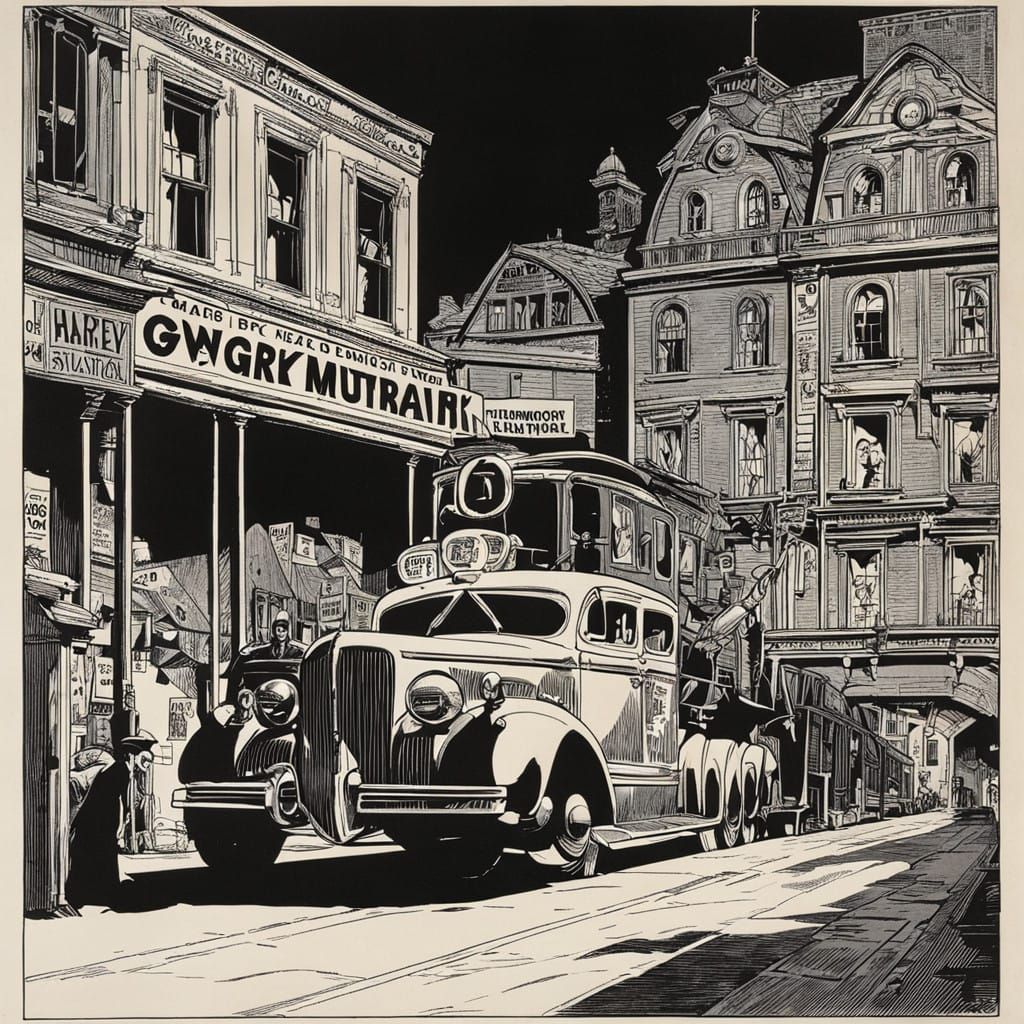 Dark Fantasy World in Grimdark Style