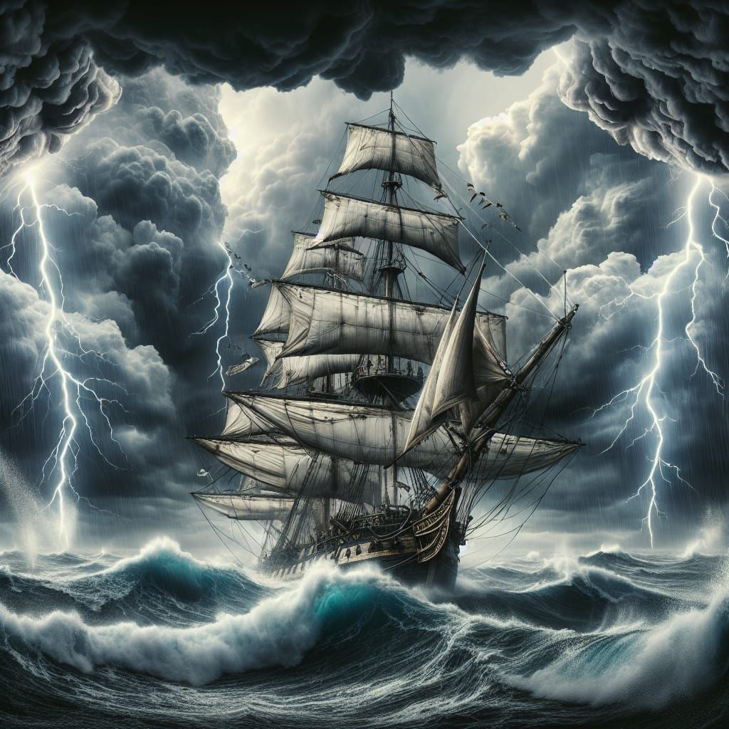 Riding the storm's waves