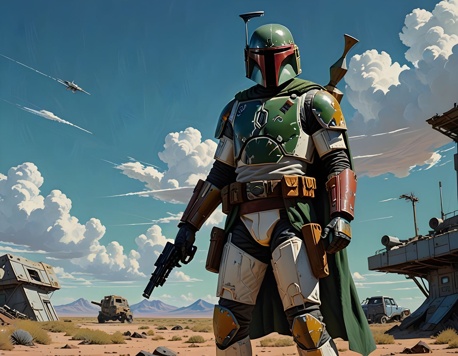 Boba Fett, the Iconic Star Wars Bounty Hunter