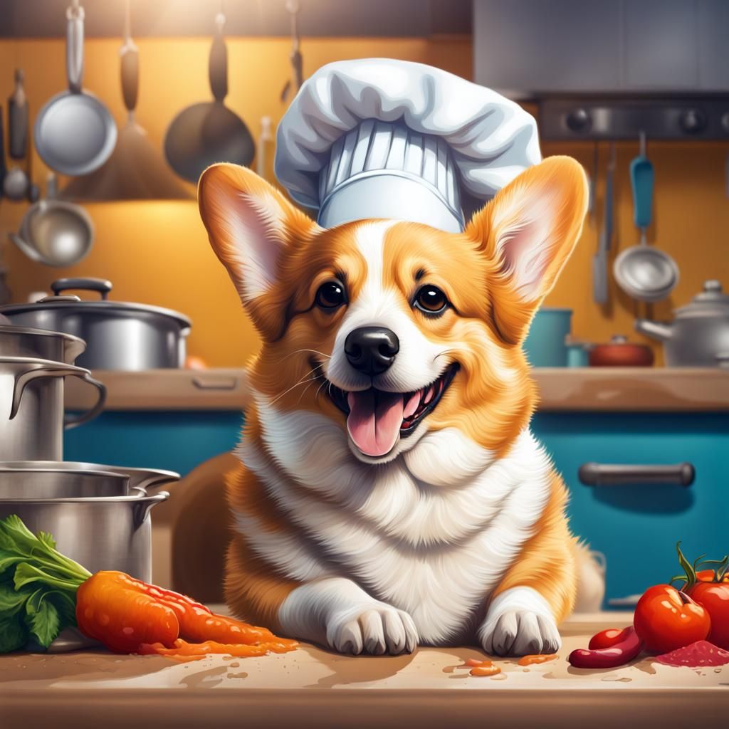 Chef Corgi