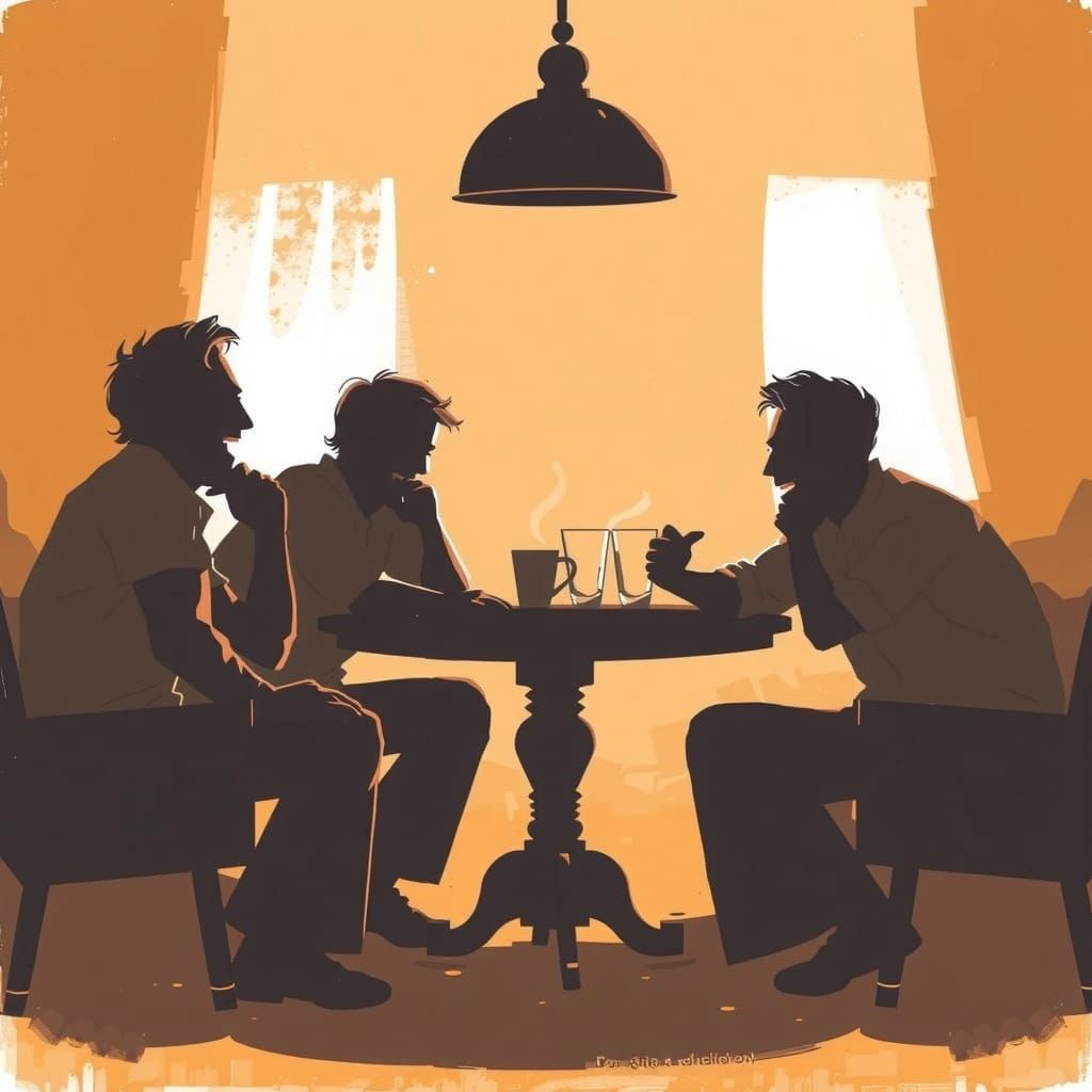 Young Friends Share Heartwarming Moment of Camaraderie in Co...