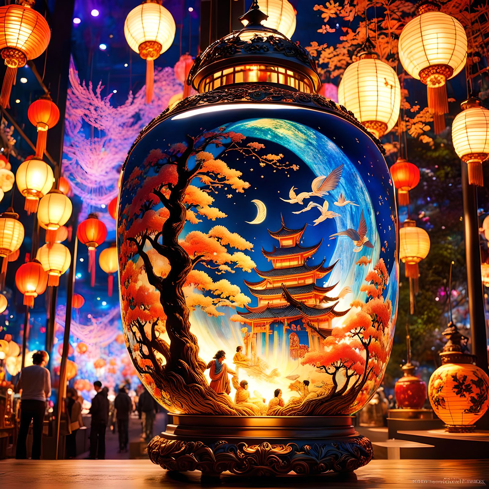 Exquisite Lantern in the lantern festival