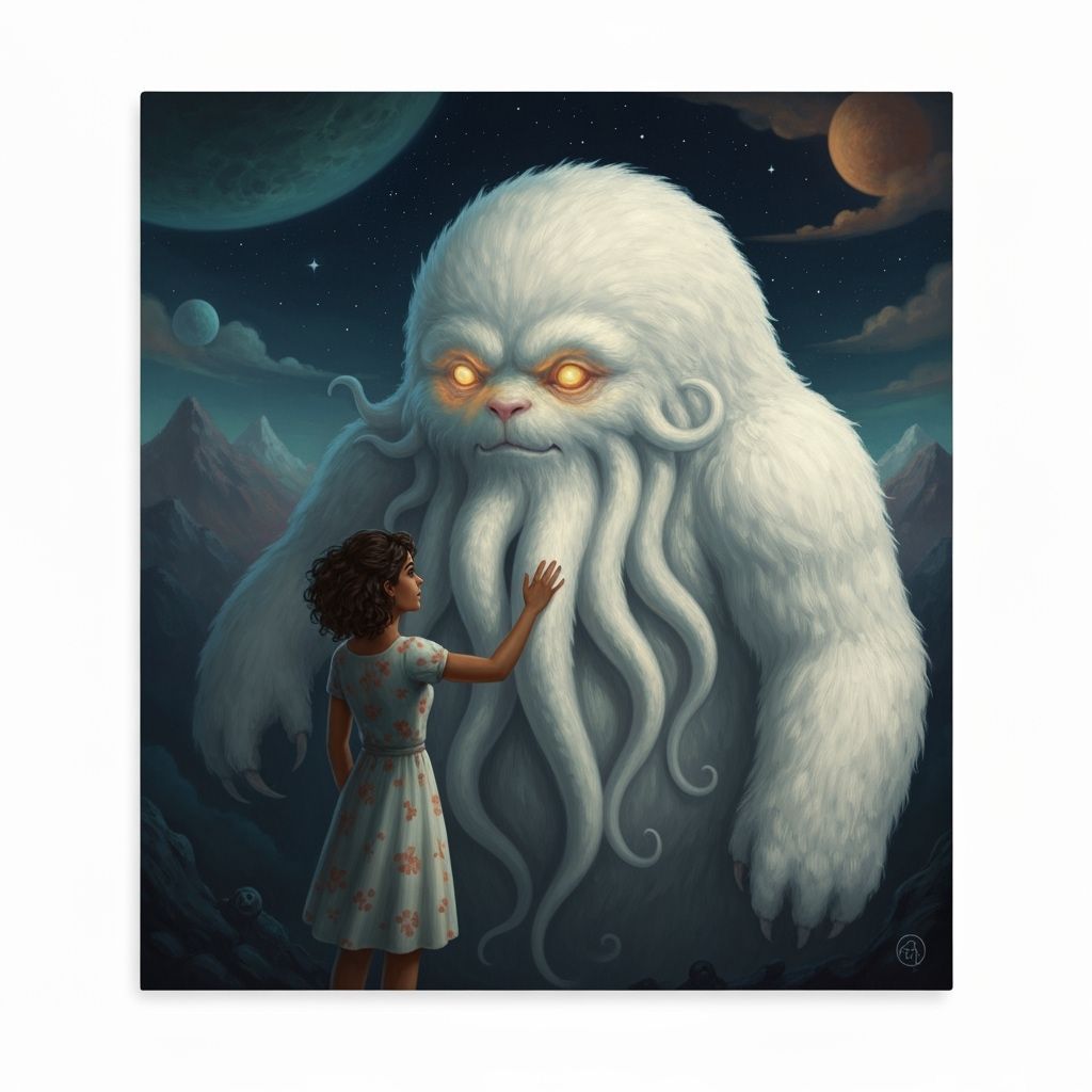 Woman Befriends Mythical Lovecraftian Monster