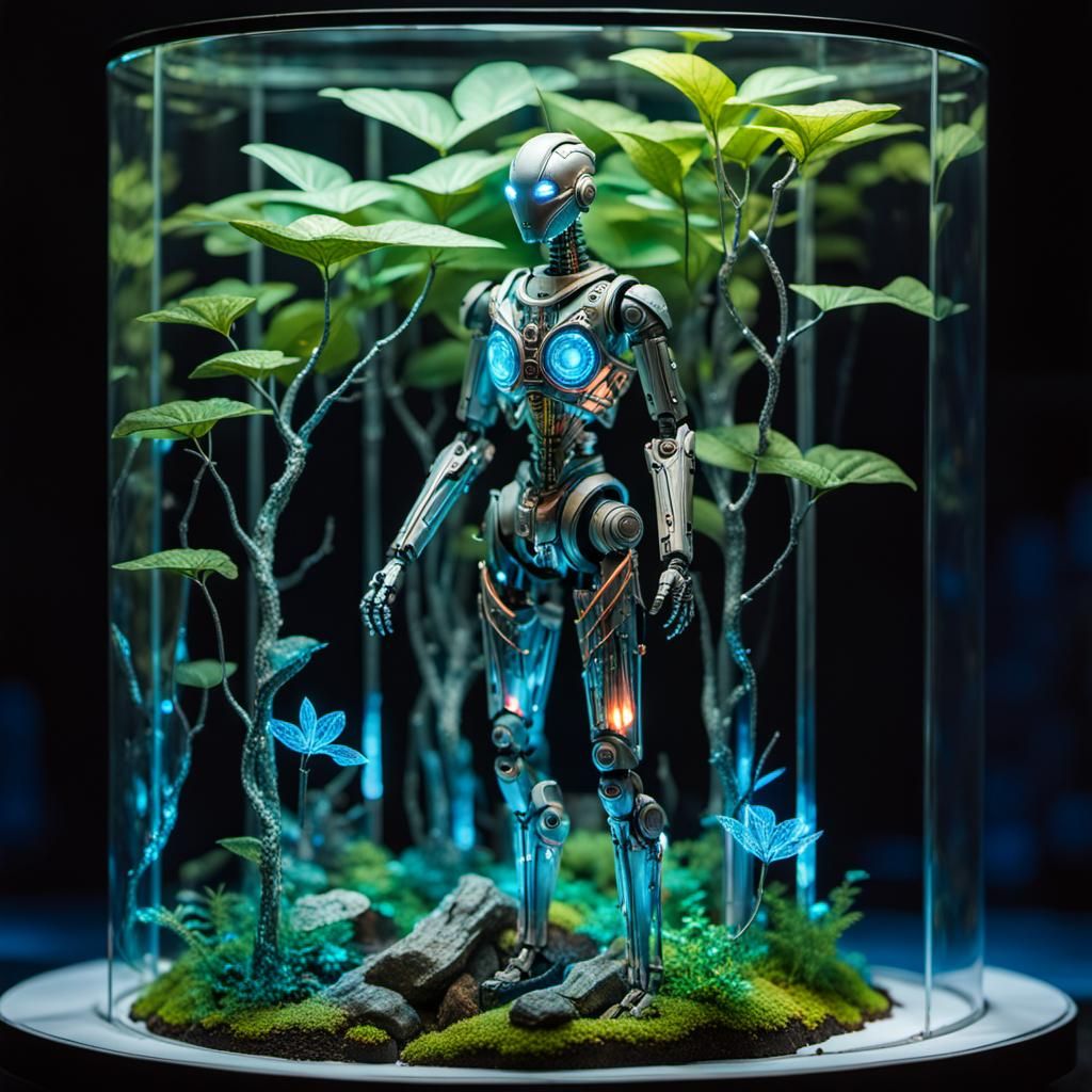 Cybernetic Terrarium: Awe-Inspiring Robotic World