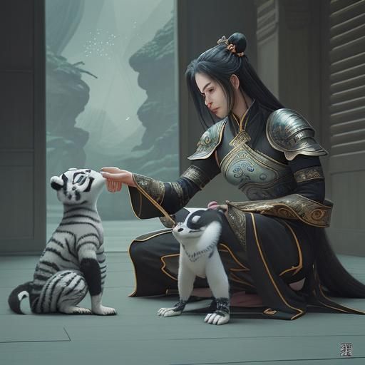 In Jade Palace halls, where peaches take flight,
Po the Drag...